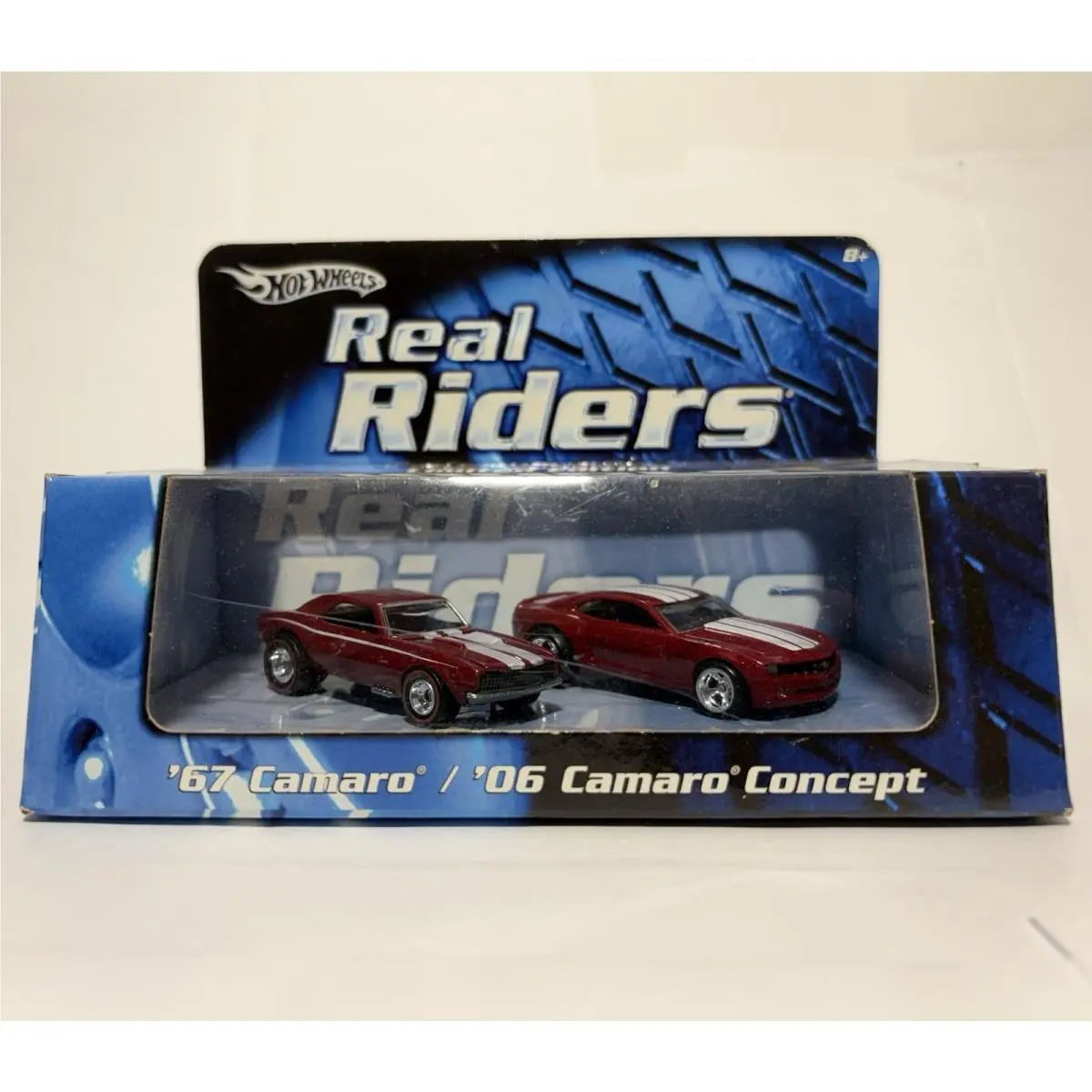 2006 Hot Wheels Hwc Real Riders Limited Set ‘67 Camaro Redline ‘06 Concept