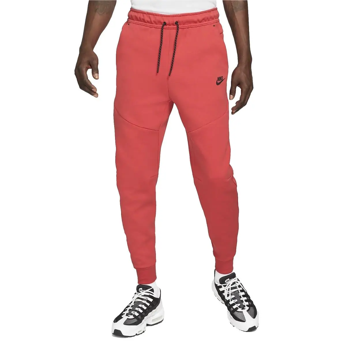 Nike Tech Fleece Jogger Pants CU4495-605 Lobster Red Men`s Small S
