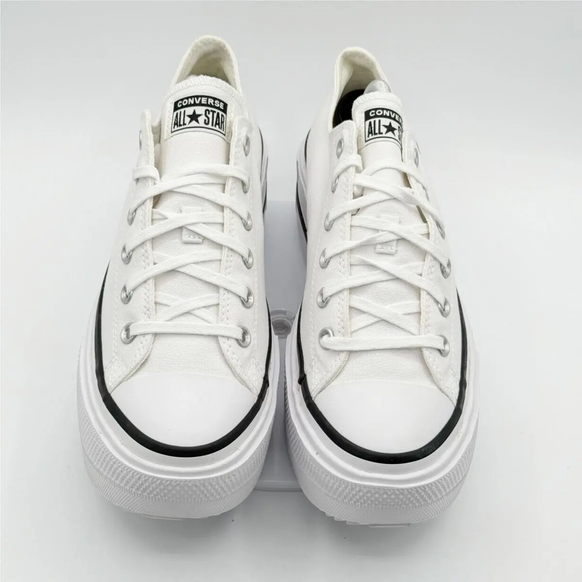 Converse shoes - Converse CTAS Lift Double Stack Ox - A15491C - White (UPC: 194435564708) 1