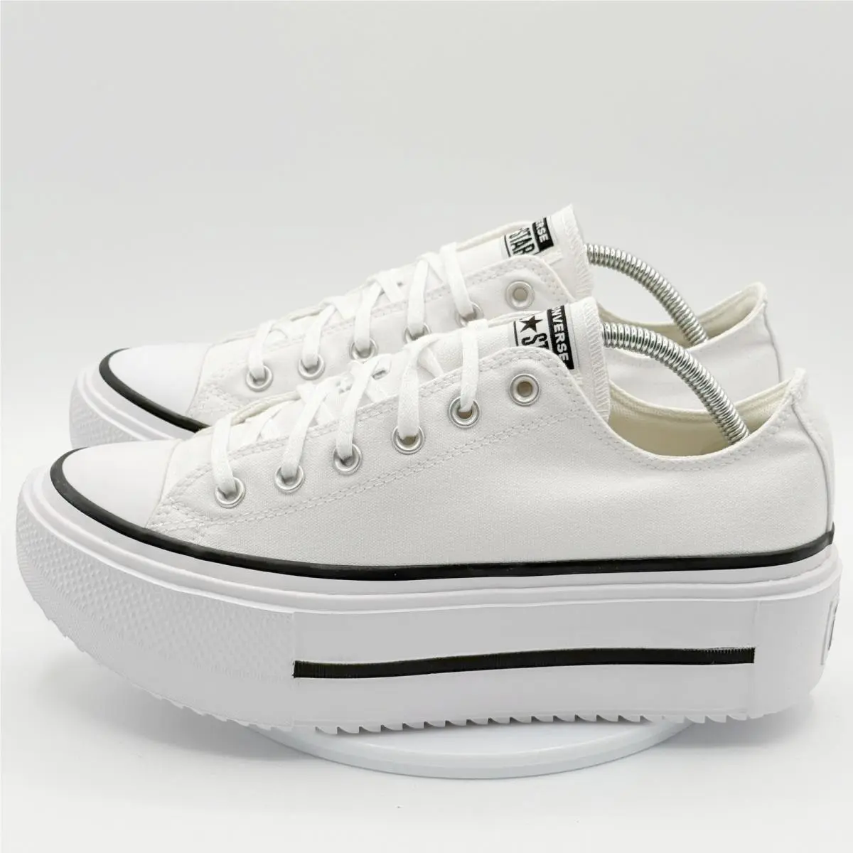 Converse shoes - Converse CTAS Lift Double Stack Ox - A15491C - White (UPC: 194435564708) 4