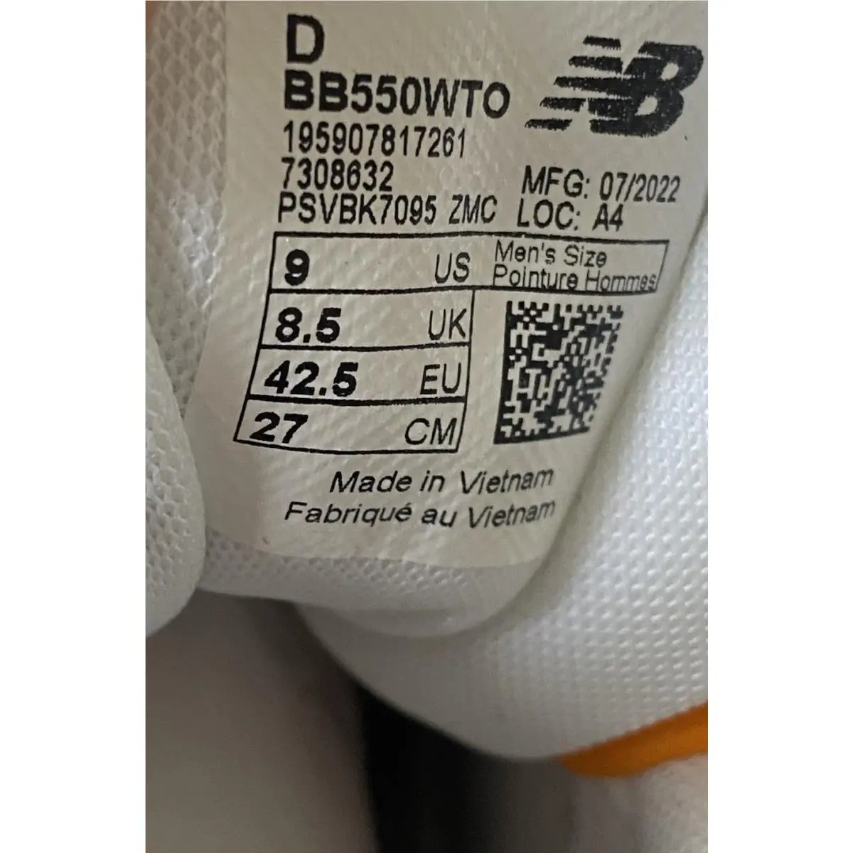 New Balance shoes - New Balance 550 - BB550WTO - White 3