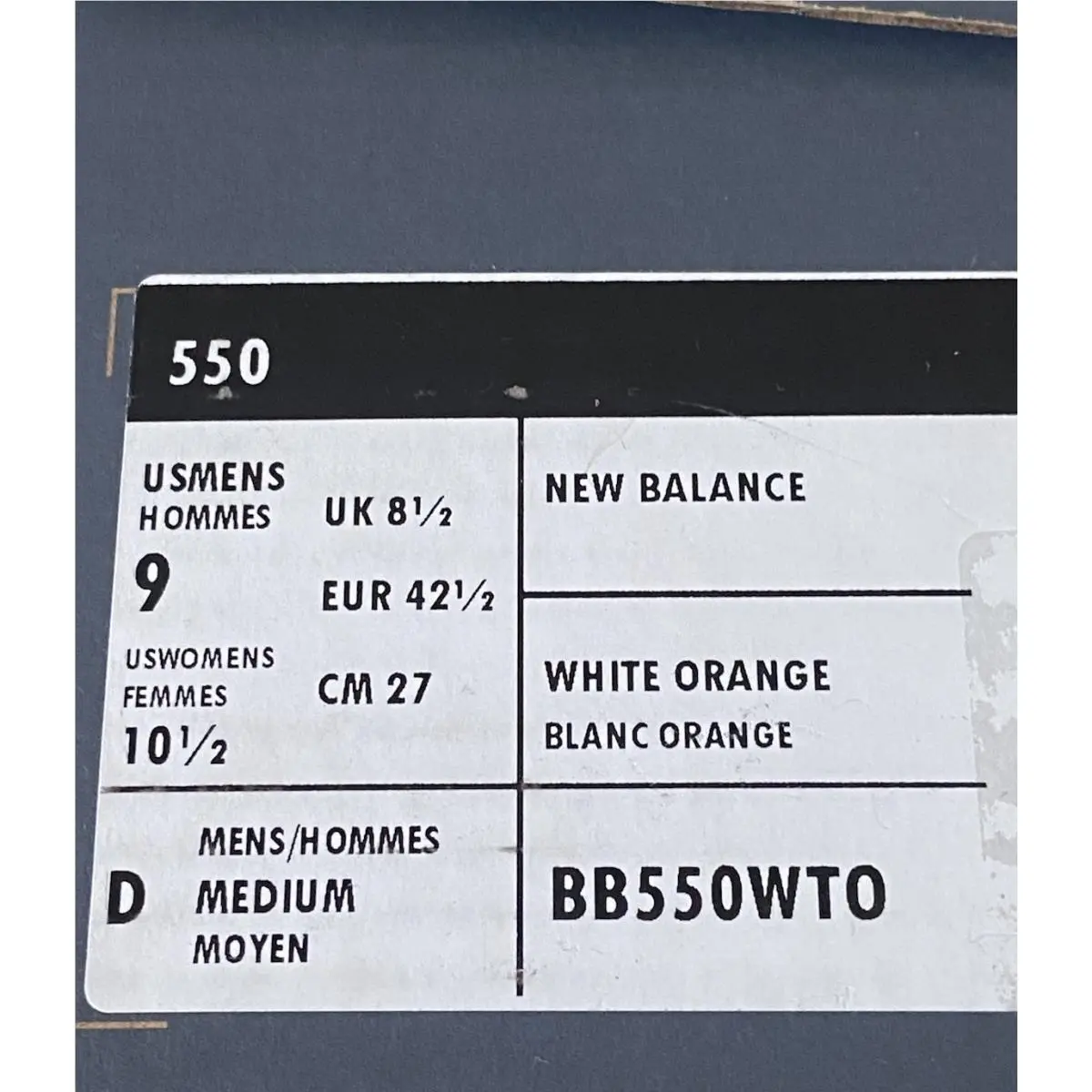 New Balance shoes - New Balance 550 - BB550WTO - White 4
