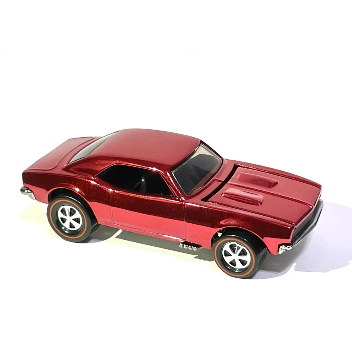 Hot Wheels Custom Made “custom Camaro” Spectraflame Red - Redline