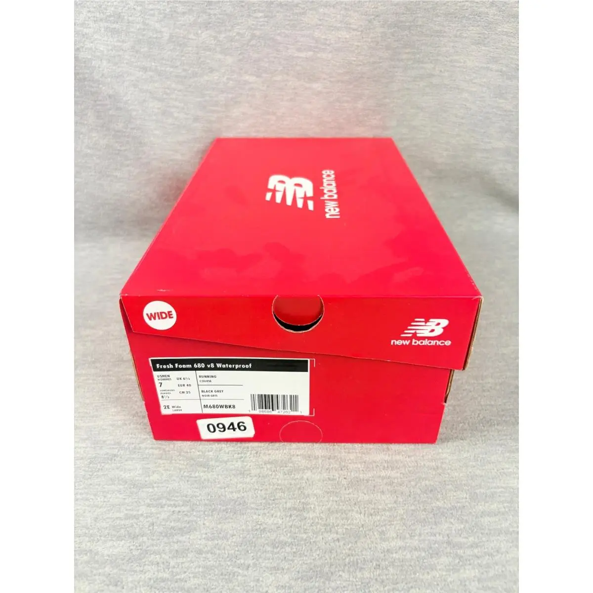 New Balance shoes - New Balance Fresh Foam 680 v8 Waterproof - Black 8