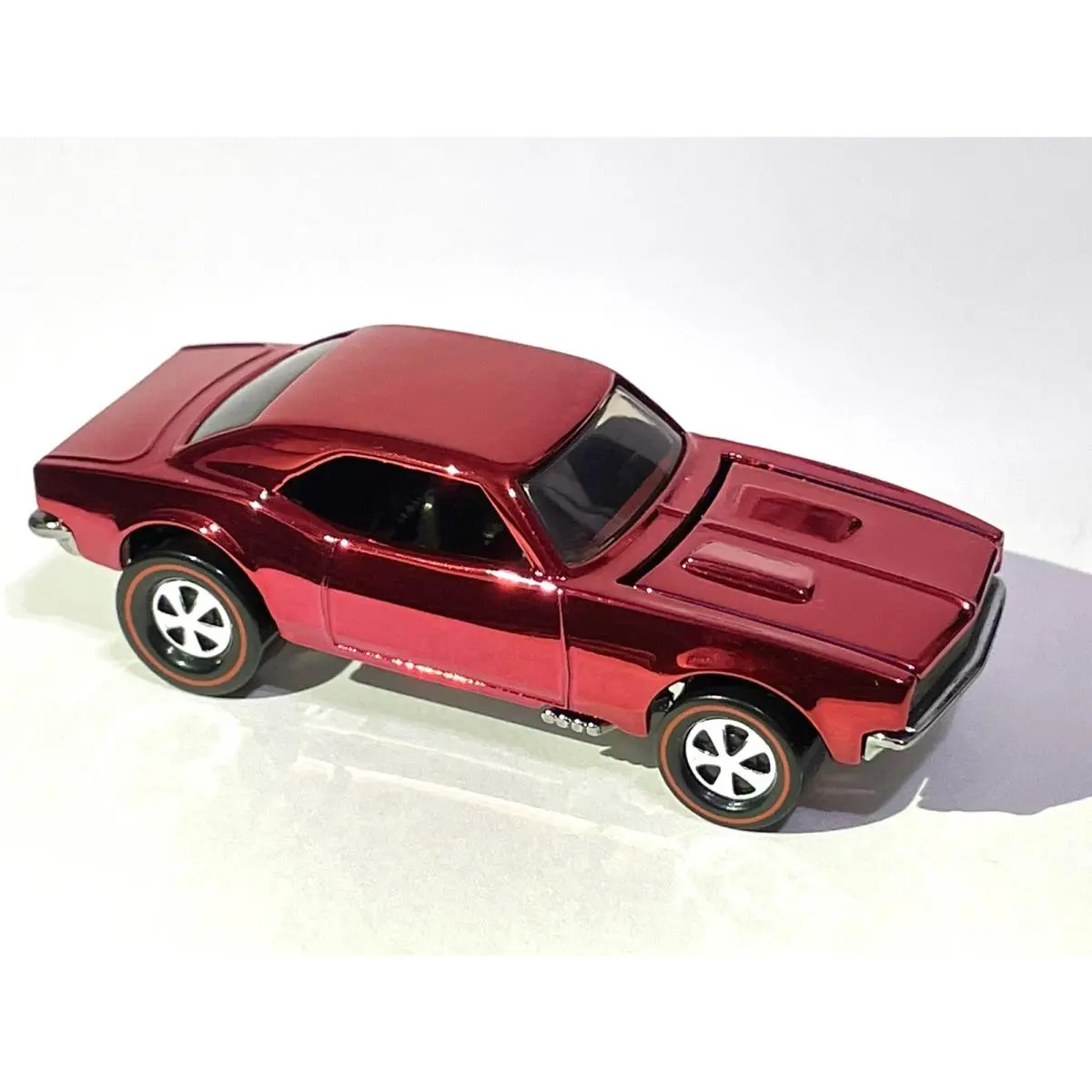 Hot Wheels Custom Made “custom Camaro” Spectraflame Red - Redline