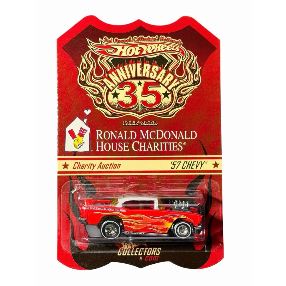 Hot Wheels 2003 3rd Annual Nationals Ronald Mcdonald Charities 57 Chevy