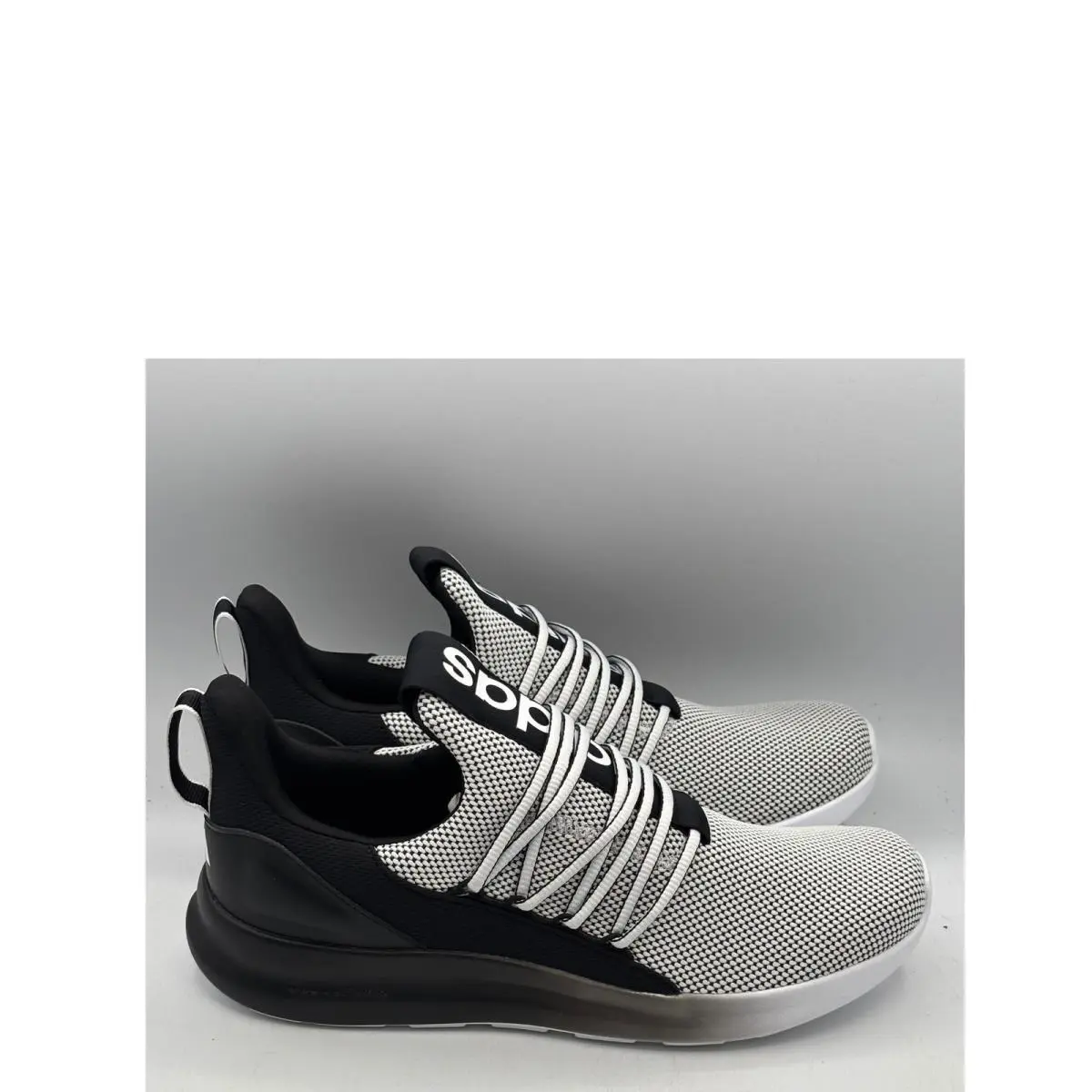 Adidas Lite Racer Adapt 7.0 Shoes Mens Size 11.5 White Black Running IE6330
