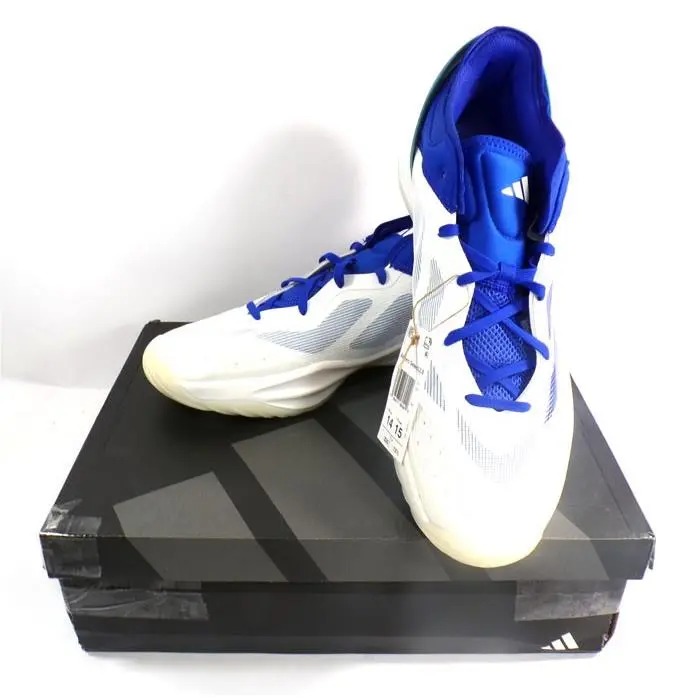 Adidas Adizero Select 2.0 Team Issued Jayhawks Basketball Shoes IG6686 Size 14