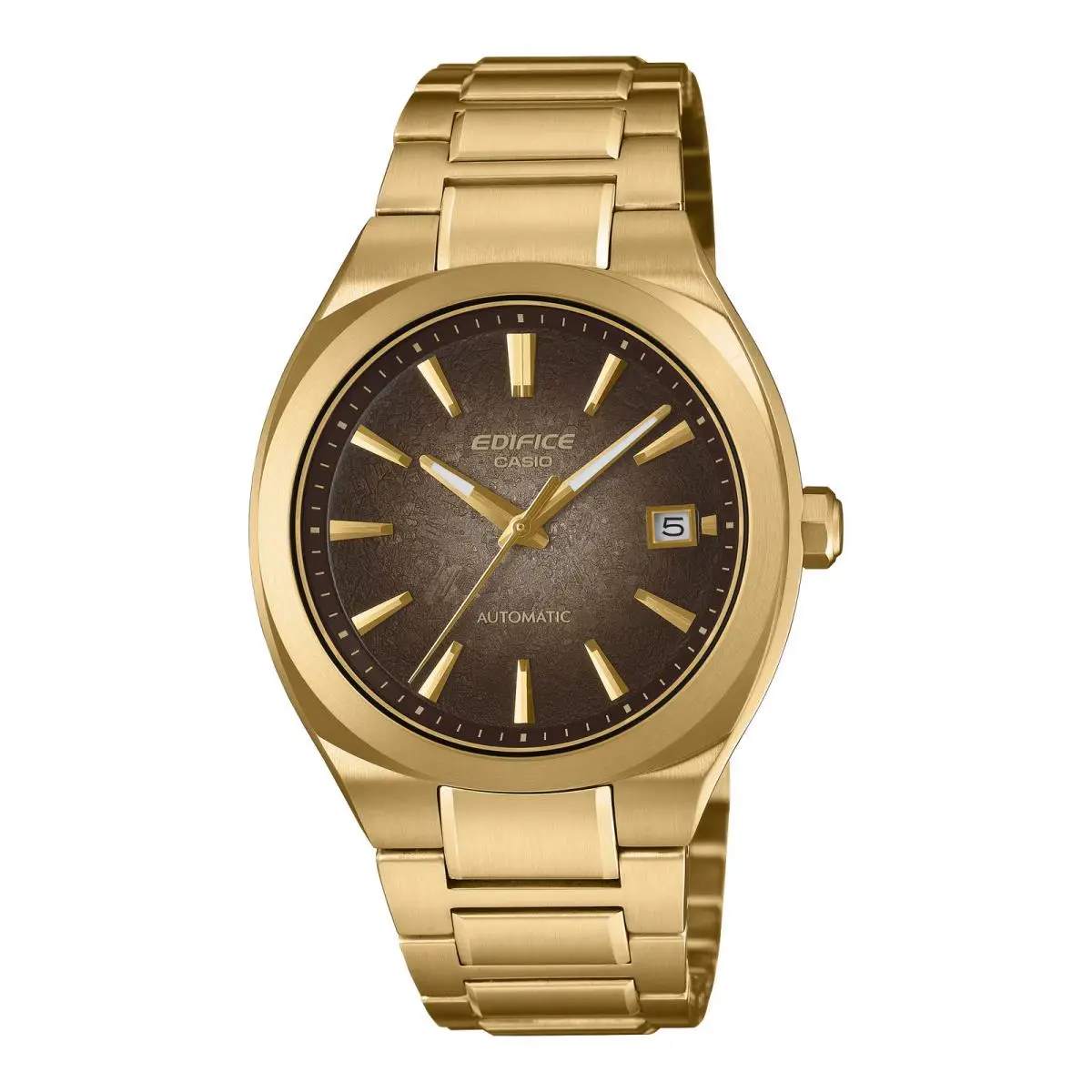 Edifice EFK200DG-5A Motorsports Electroform Carbon Brown Dial Automatic Go by Casio