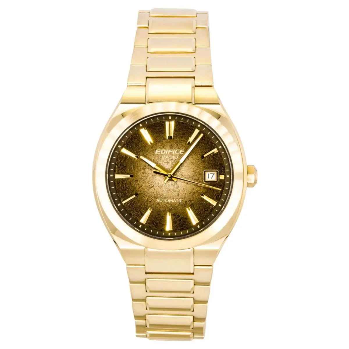 Casio Edifice Dark Brown Dial Automatic Sports 100M Men`s Watch EFK200DG-5A