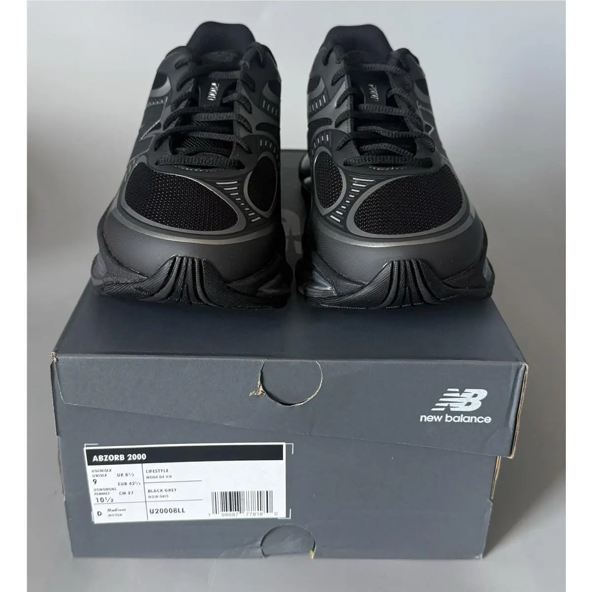 New Balance shoes - New Balance 2000 - Black Grey (UPC: 0198687778180) 0