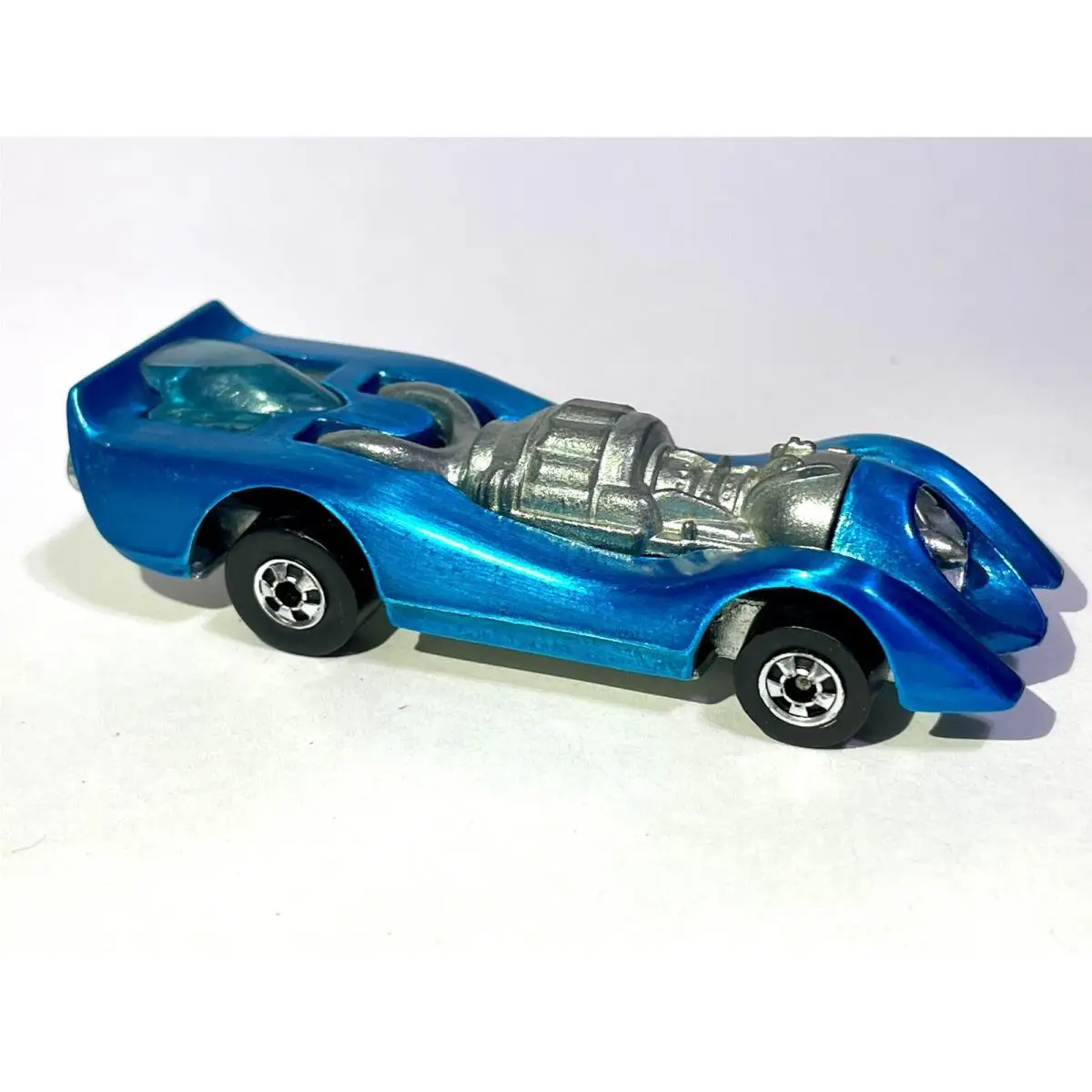 Custom Made ⭐ 1970 Hot Wheels Jet Threat 2 Car - Wow - HK Candy Blue