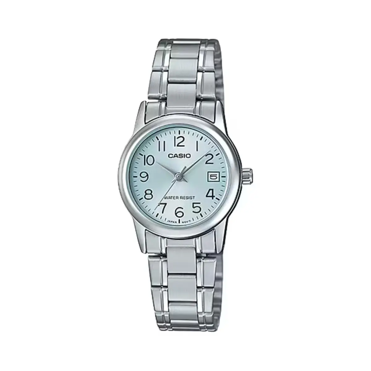 Women’s Light Blue Dial Stainless Steel Analog Watch - LTP-V002D-2BUDF by Casio