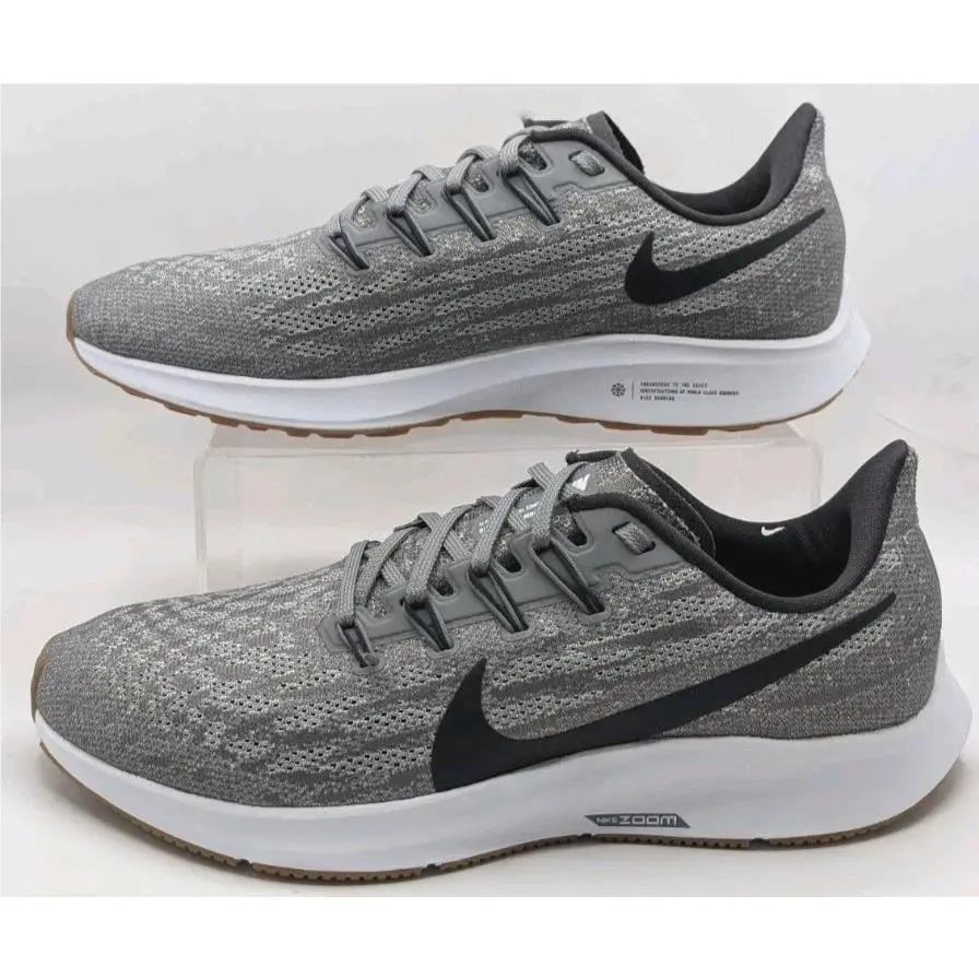 Wmns Nike Air Zoom Pegasus 36 Gunsmoke Gray Size 8 AQ2210 001
