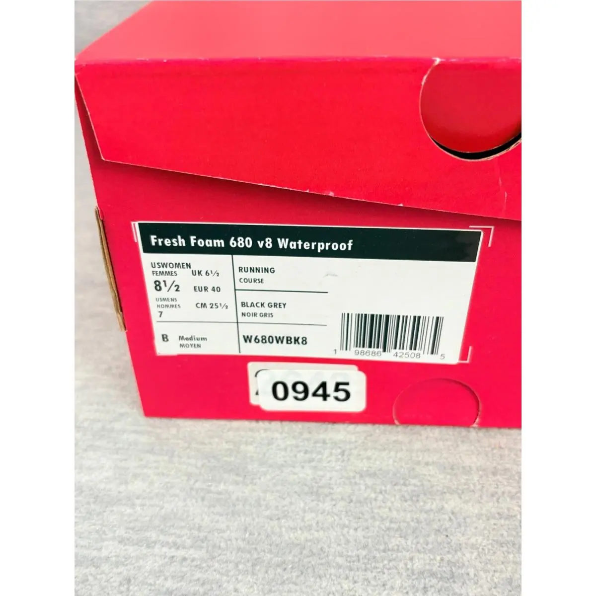 New Balance shoes - New Balance Fresh Foam 680 v8 - Black 6