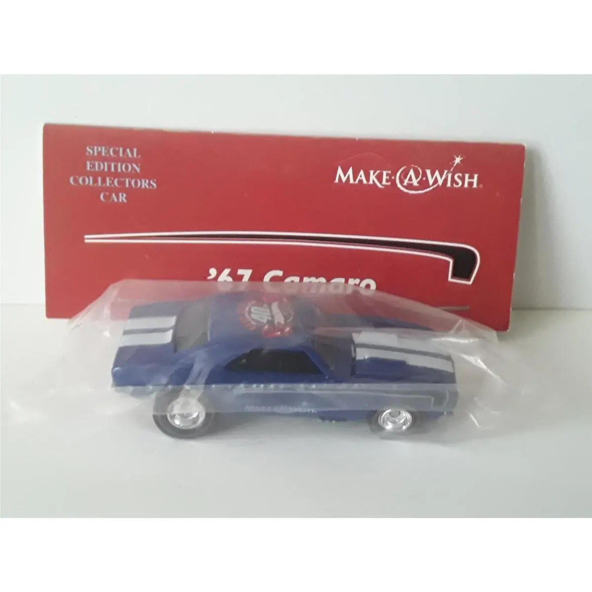 Hot Wheels `67 Camaro Blue 2008 Make A Wish Camaro`s In Baggie