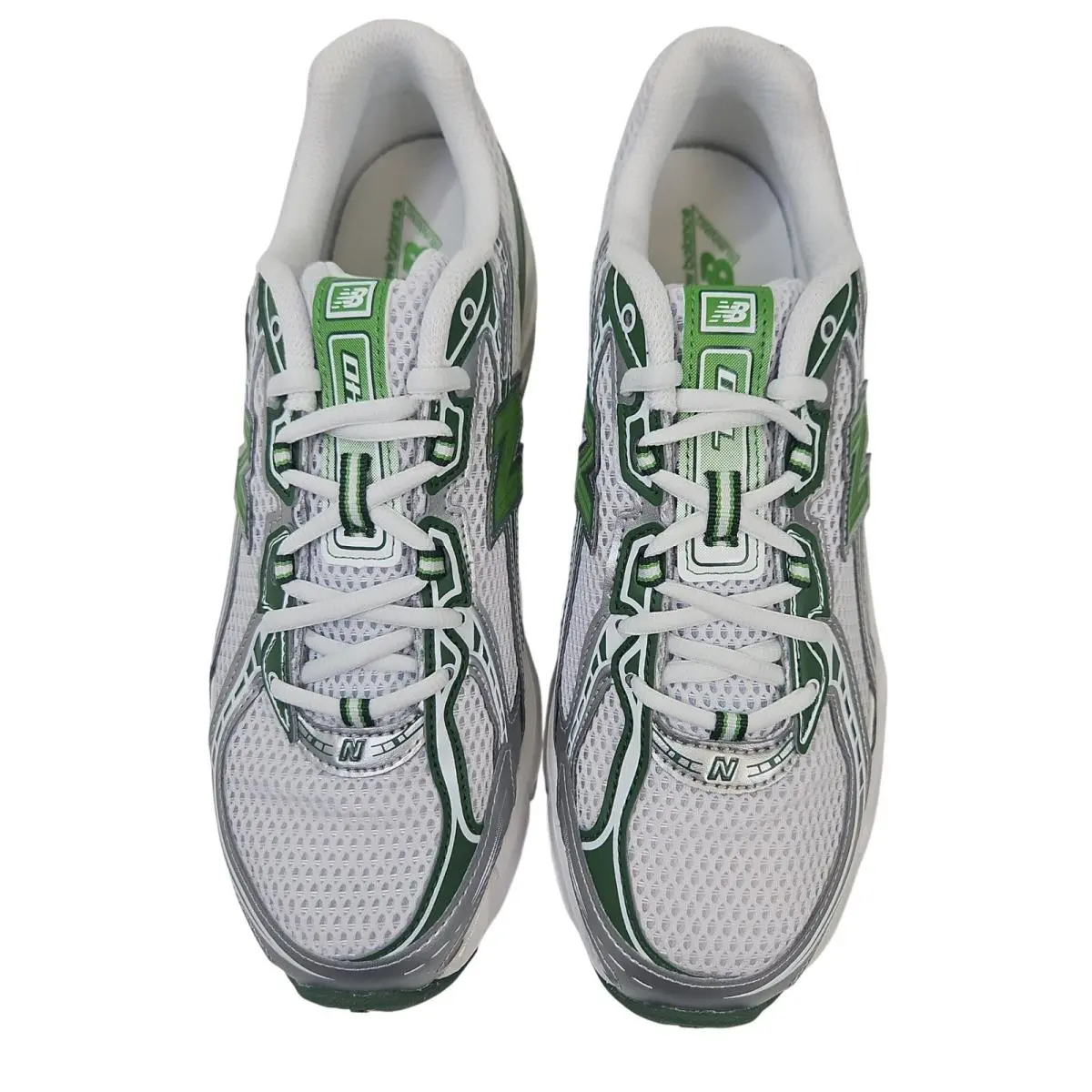 New Balance 740 Running Sneakers Mens 8.5 Womens 10 White Green New U740GH2