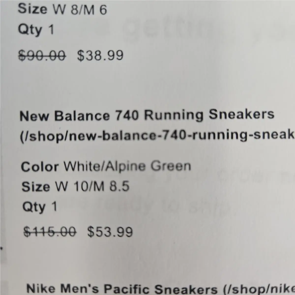 New Balance shoes - 740 - White 4