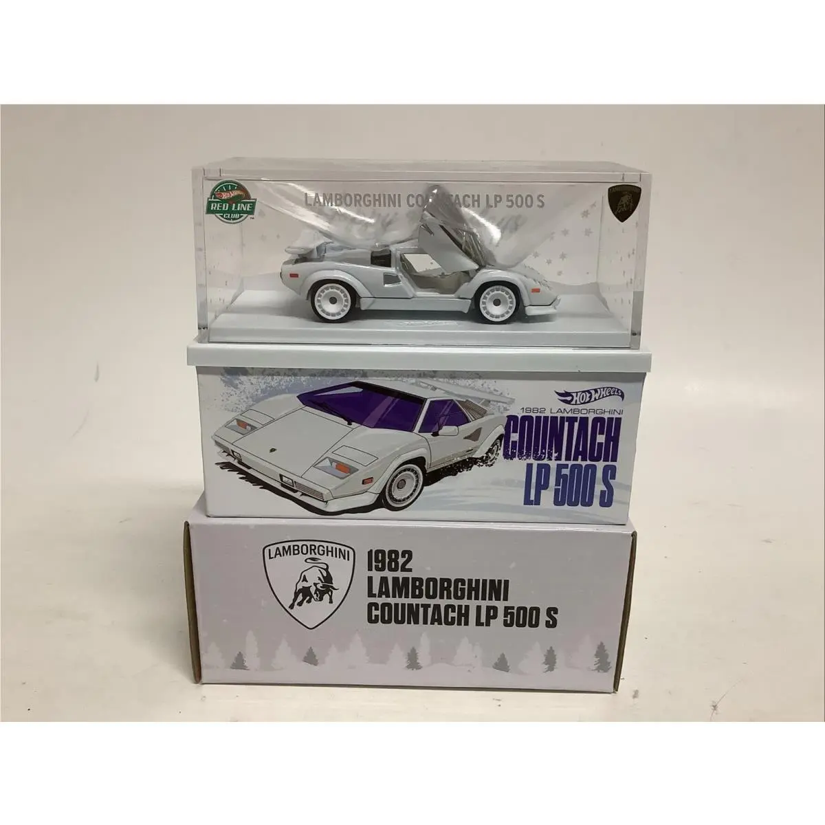 Hot Wheels Rlc 1982 Lamborghini Countach LP 500 S Holiday Car 2025