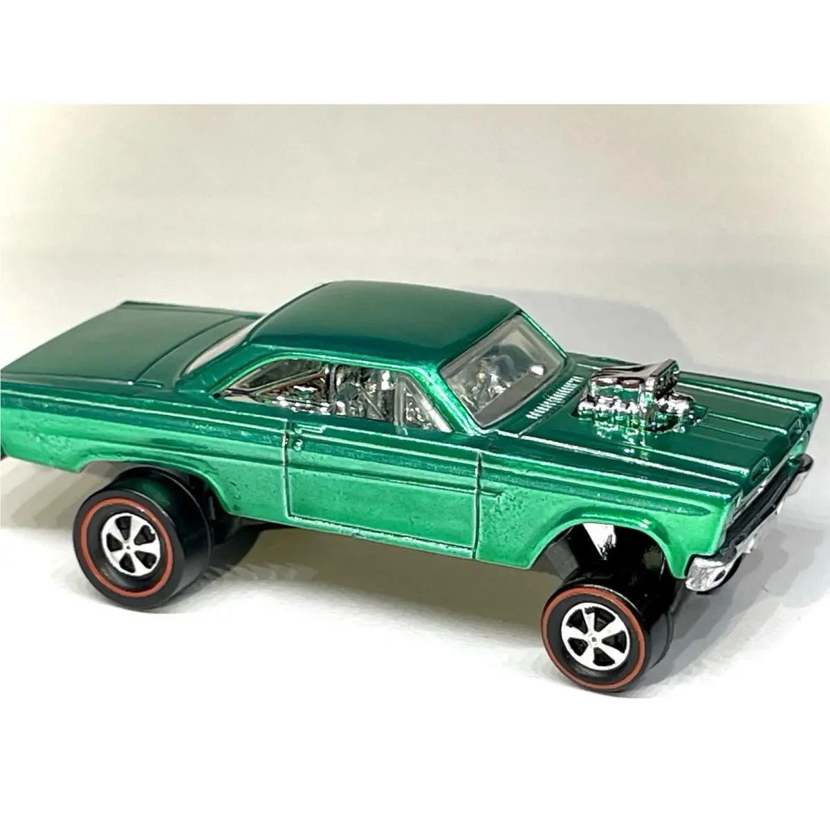 Hot Wheels `65 Mercury Comet Cyclone Gasser Custom Made Spectraflame Redline