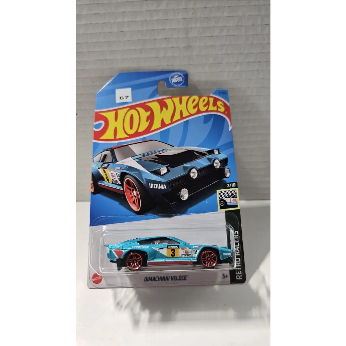 Hot Wheels Retro Racers Dimachinni Veloce 2/10 Car Diecast 1:64 Scale Model Kit