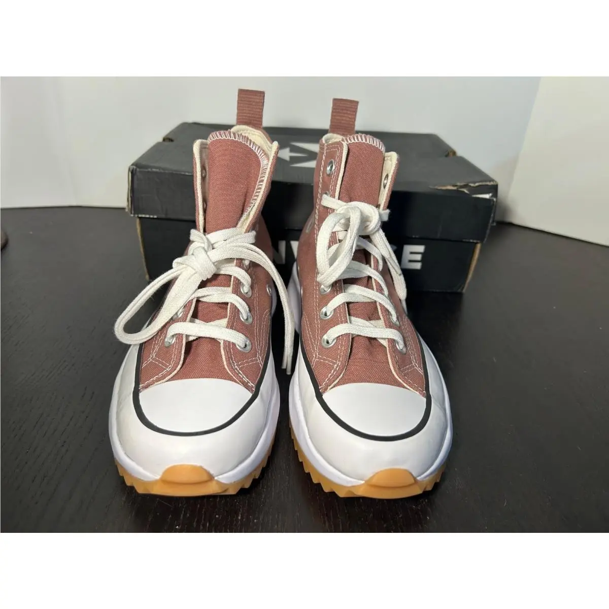 Converse shoes - Converse Run Star Hike - Run Star Hike - Saddle/Black/White 2