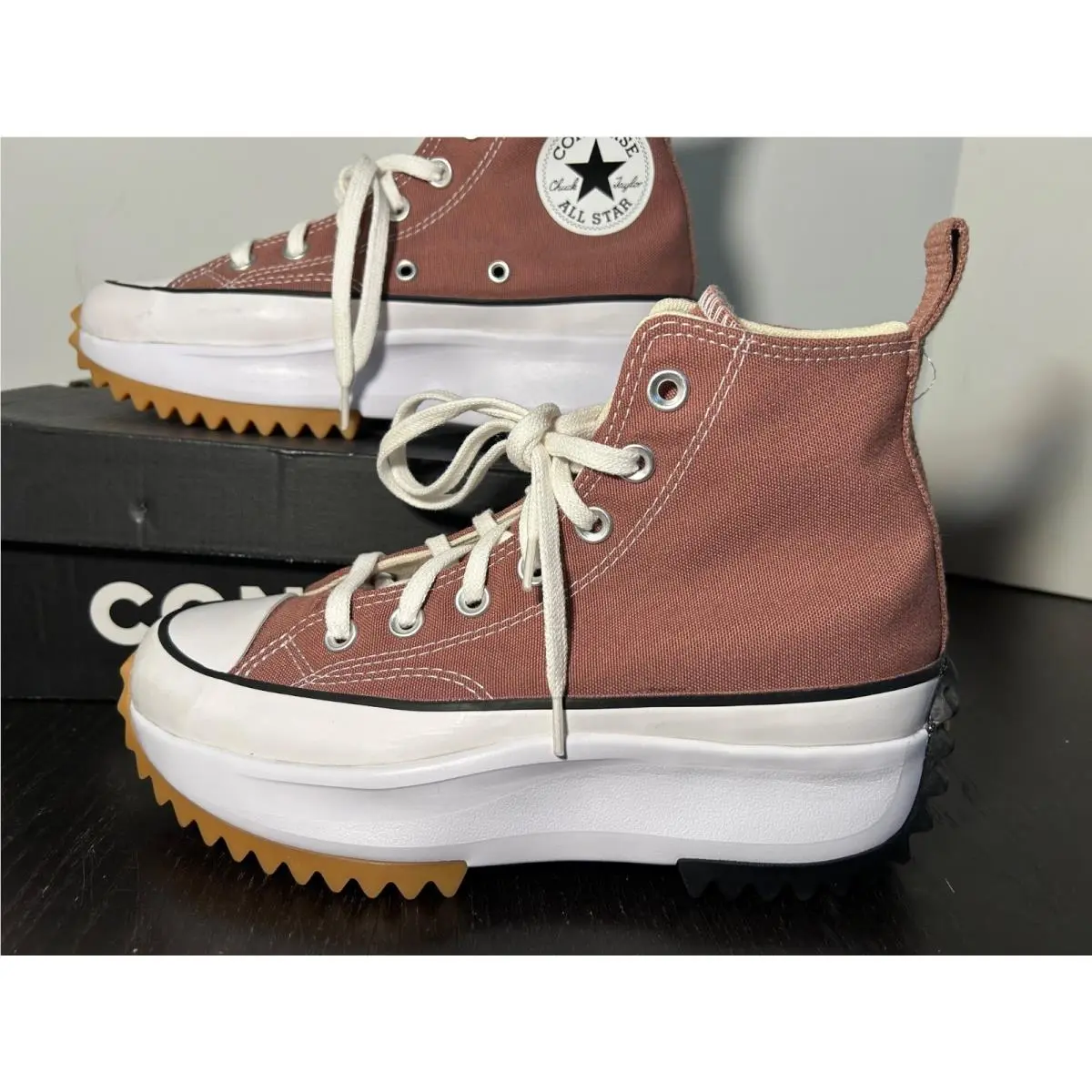 Converse shoes - Converse Run Star Hike - Run Star Hike - Saddle/Black/White 6