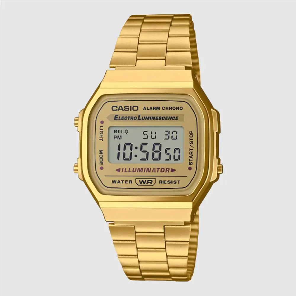 Casio A168WG-9VT Watch Gold