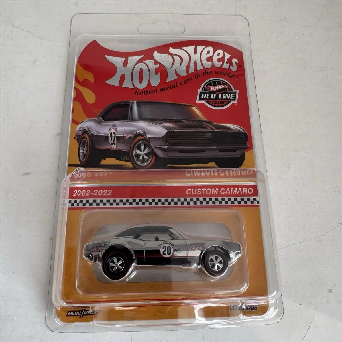 Hot Wheels Red Line Club 2002-2022 Custom Camaro
