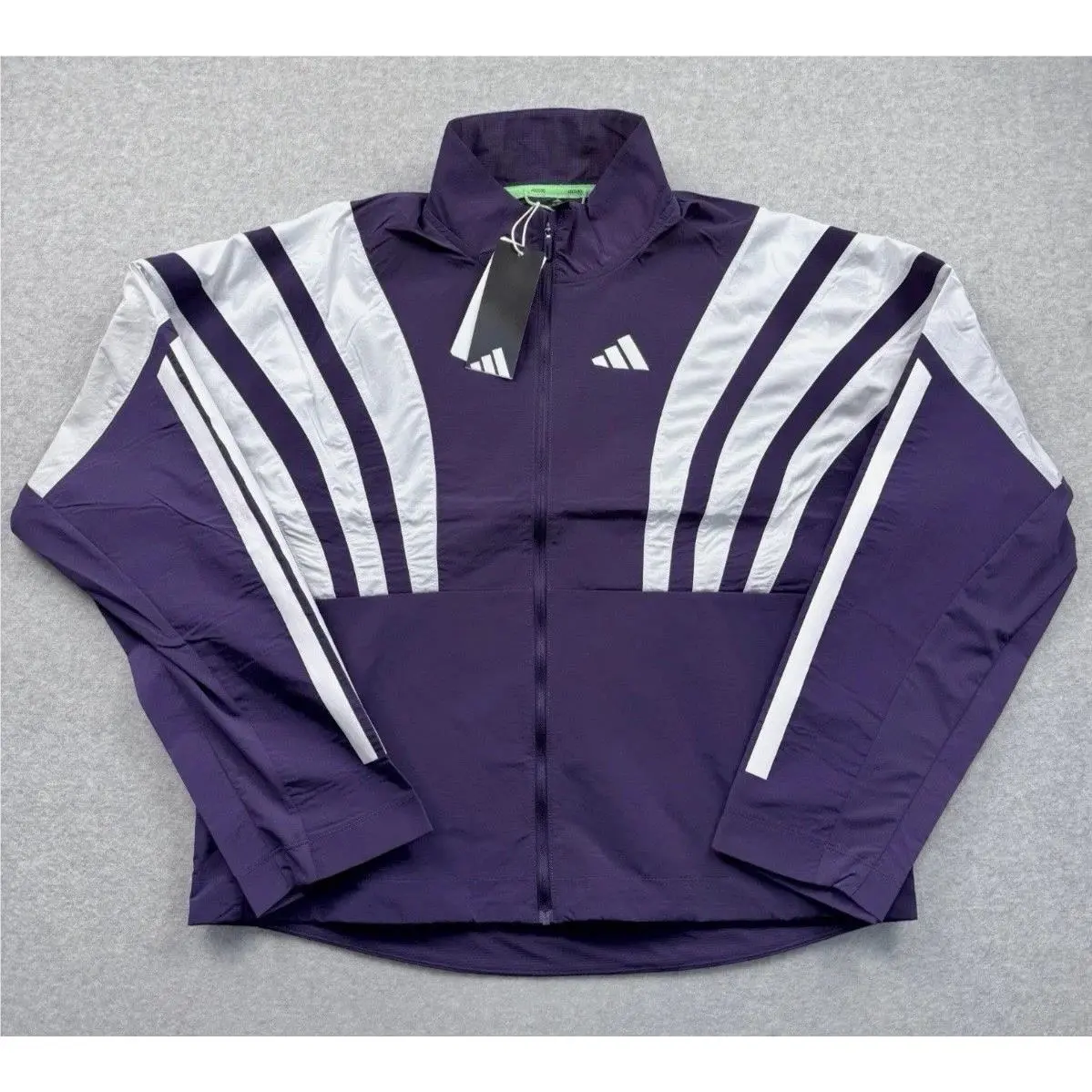 Adidas Women`s Size Medium Adizero York Together Running Jacket JY6994