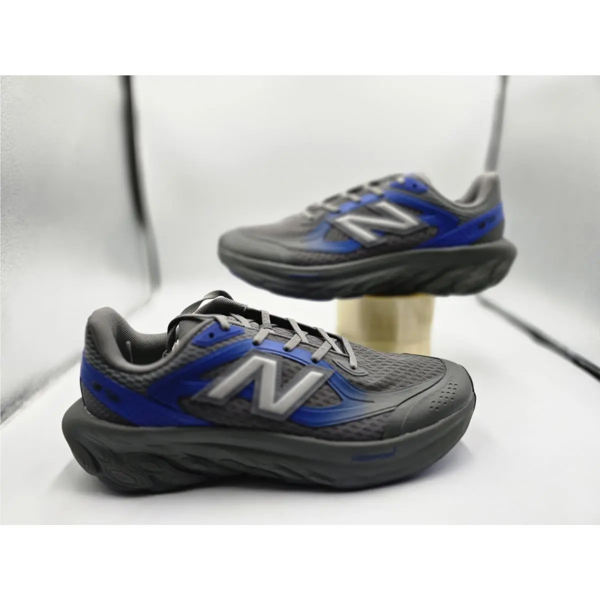 New Balance Fresh Foam X 800 Grey Blue Men`s 11.5 Running Shoes Sneakers Utrned