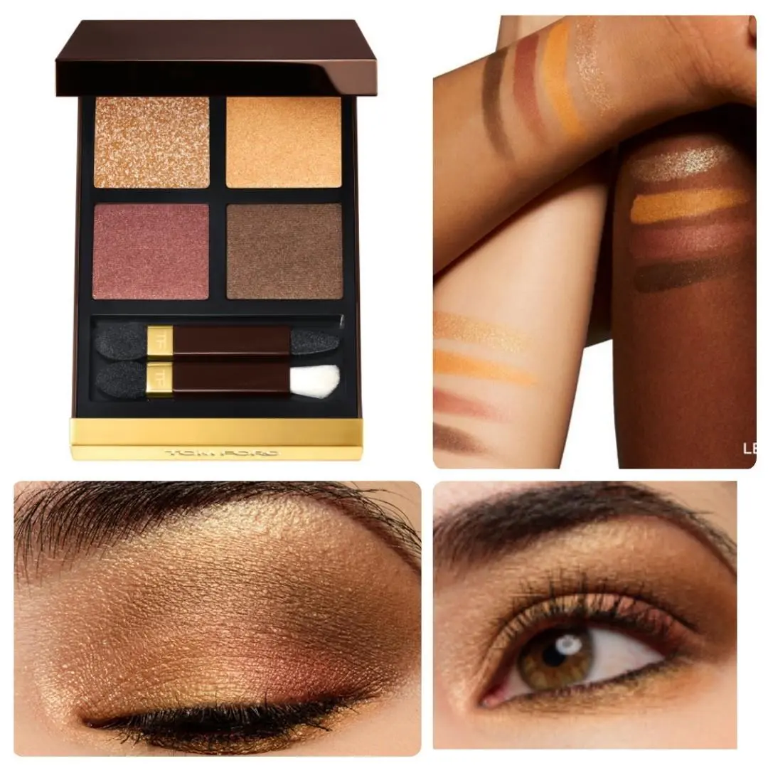 Tom Ford Eye Color Quad Eyeshadow Palette 26 Leopard Sun 0.31 Oz