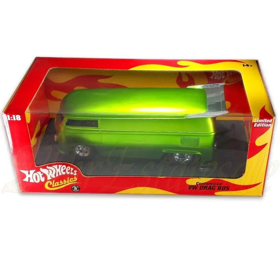 Hot Wheels Rlc 1:18 Classics 05 Customized VW Drag Bus Rr`s Tilt Body LE Itout