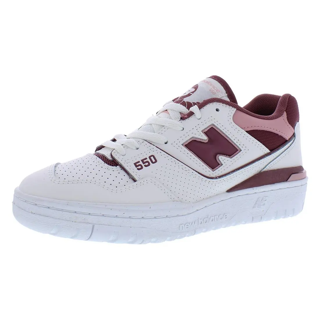 New Balance 550 Womens Shoes Size 6.5 Color: White/pink