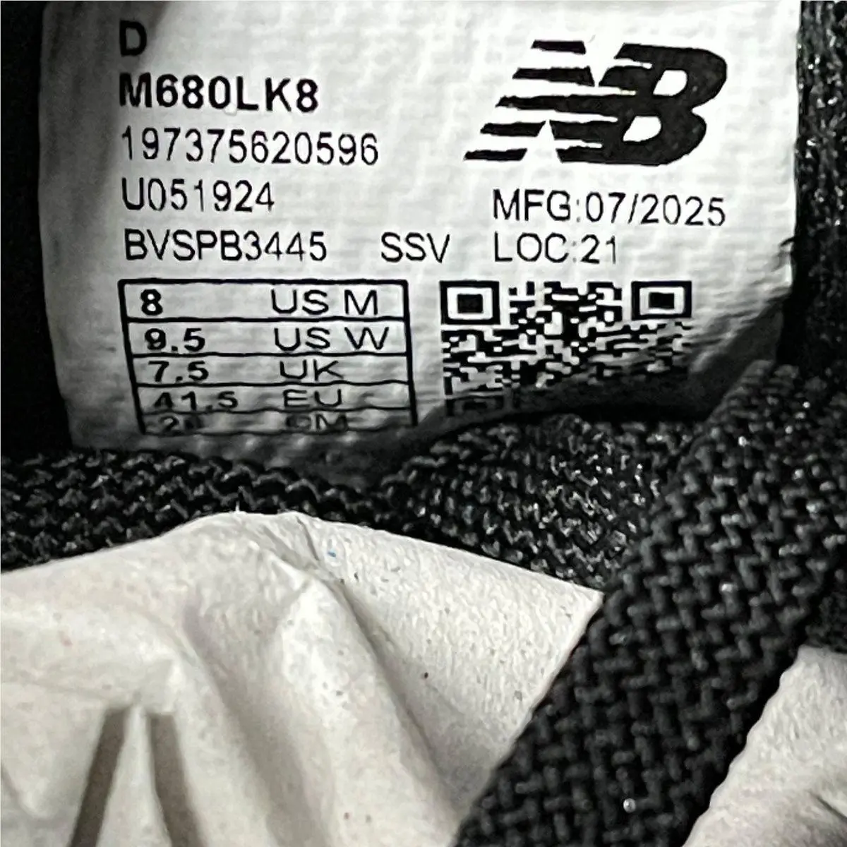 New Balance shoes - vs-197186 - vs-197186 - Black (UPC: 197375620596) 4