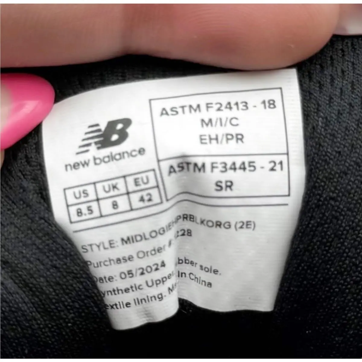 New Balance shoes - Black 9
