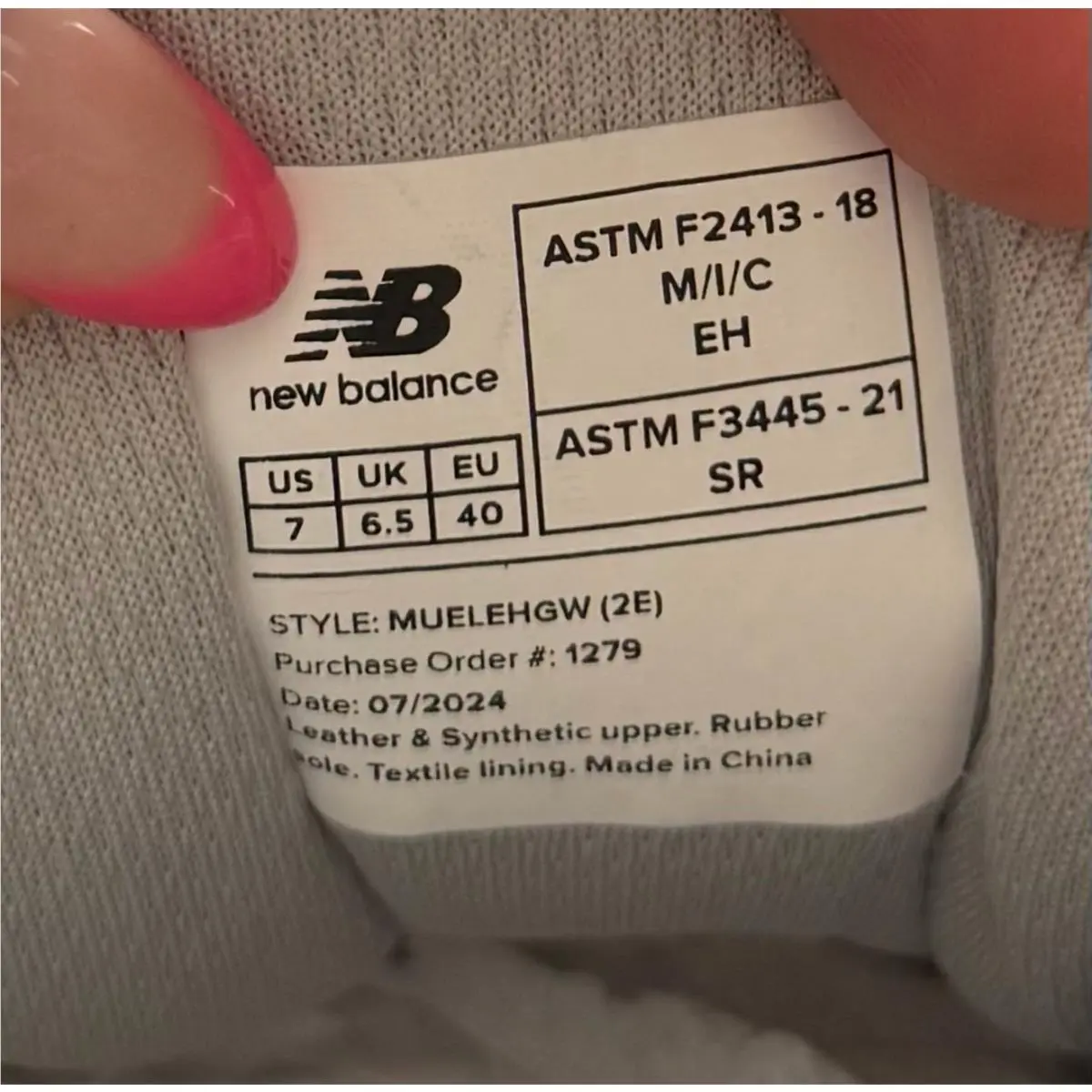 New Balance shoes - Gray 10