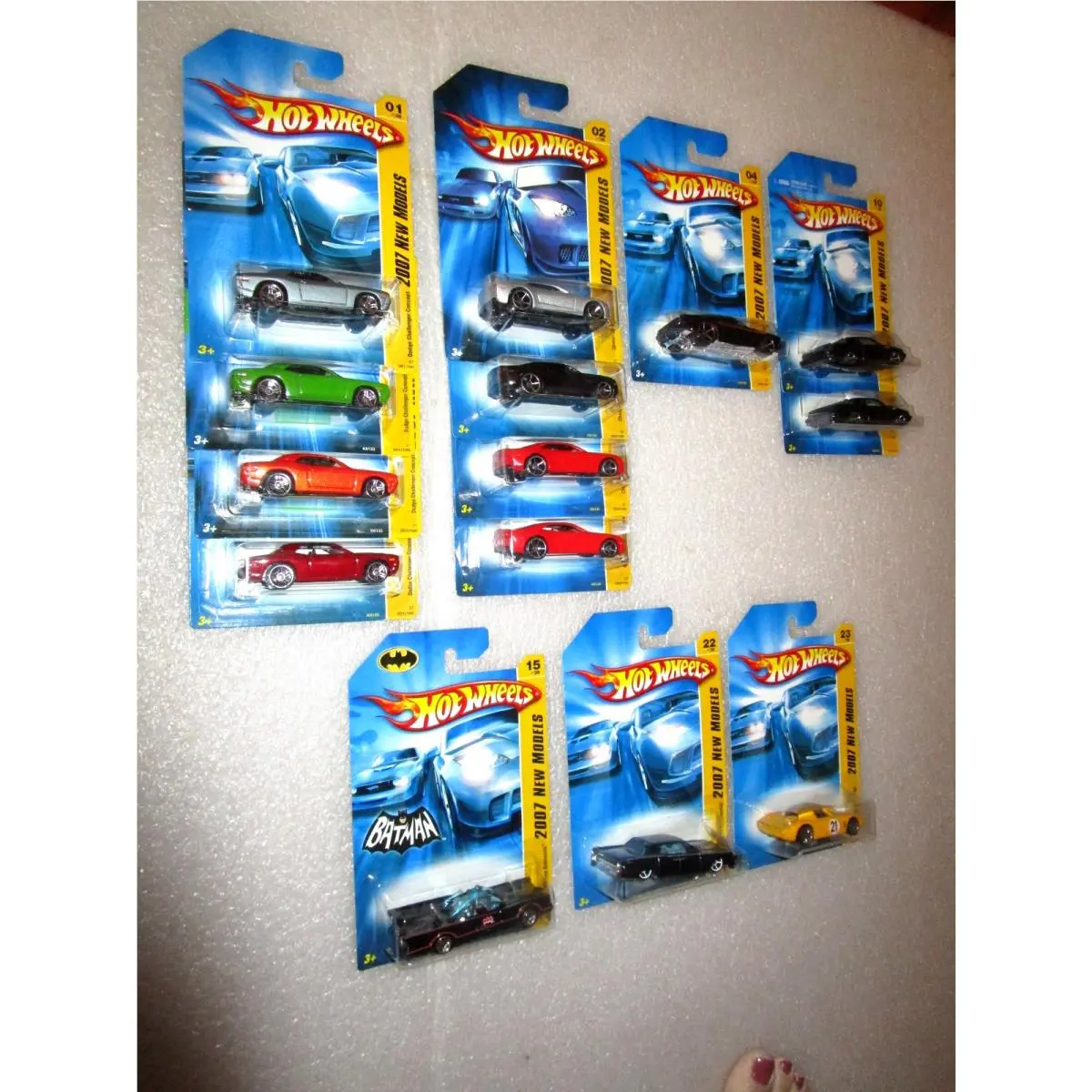 14 Hot Wheels 2007 Models 10 Buick Grand National 2 Camaro 22 Lincoln