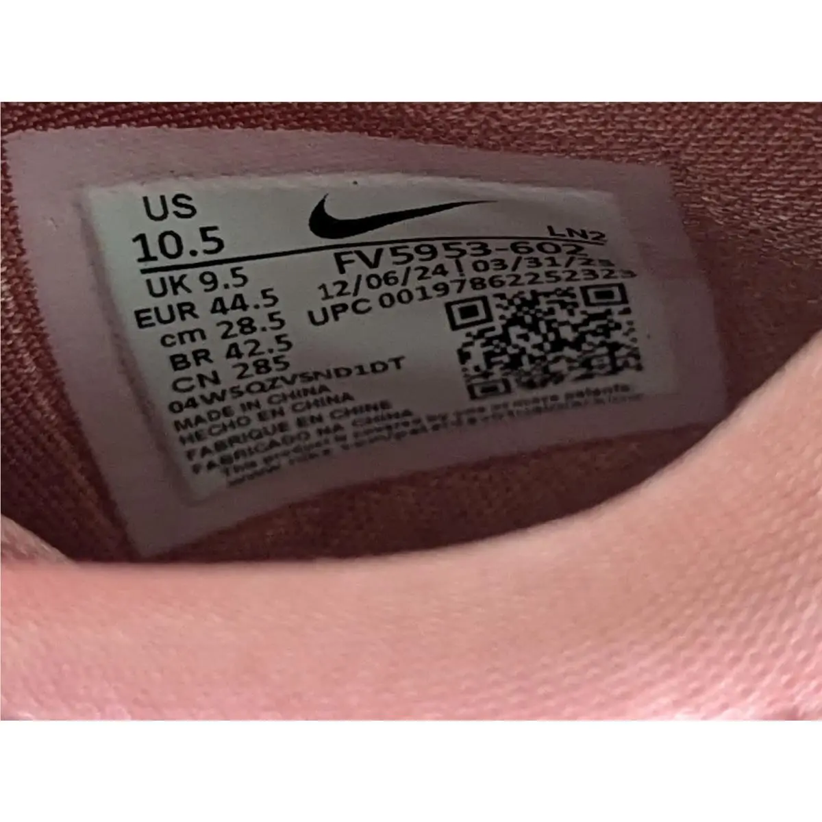 Nike shoes - Nike G.T. Hustle 3 - Hustle - FV5953-602 - Pink (UPC: 197862252323) 4