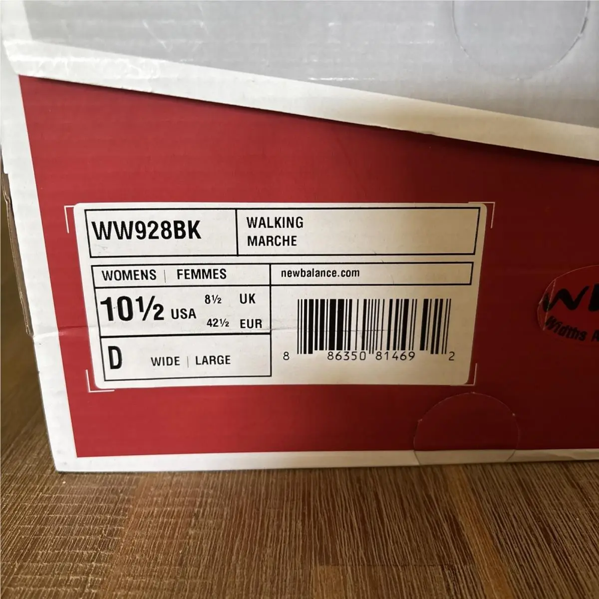 New Balance shoes - WW928BK - WW928BK - Black 1