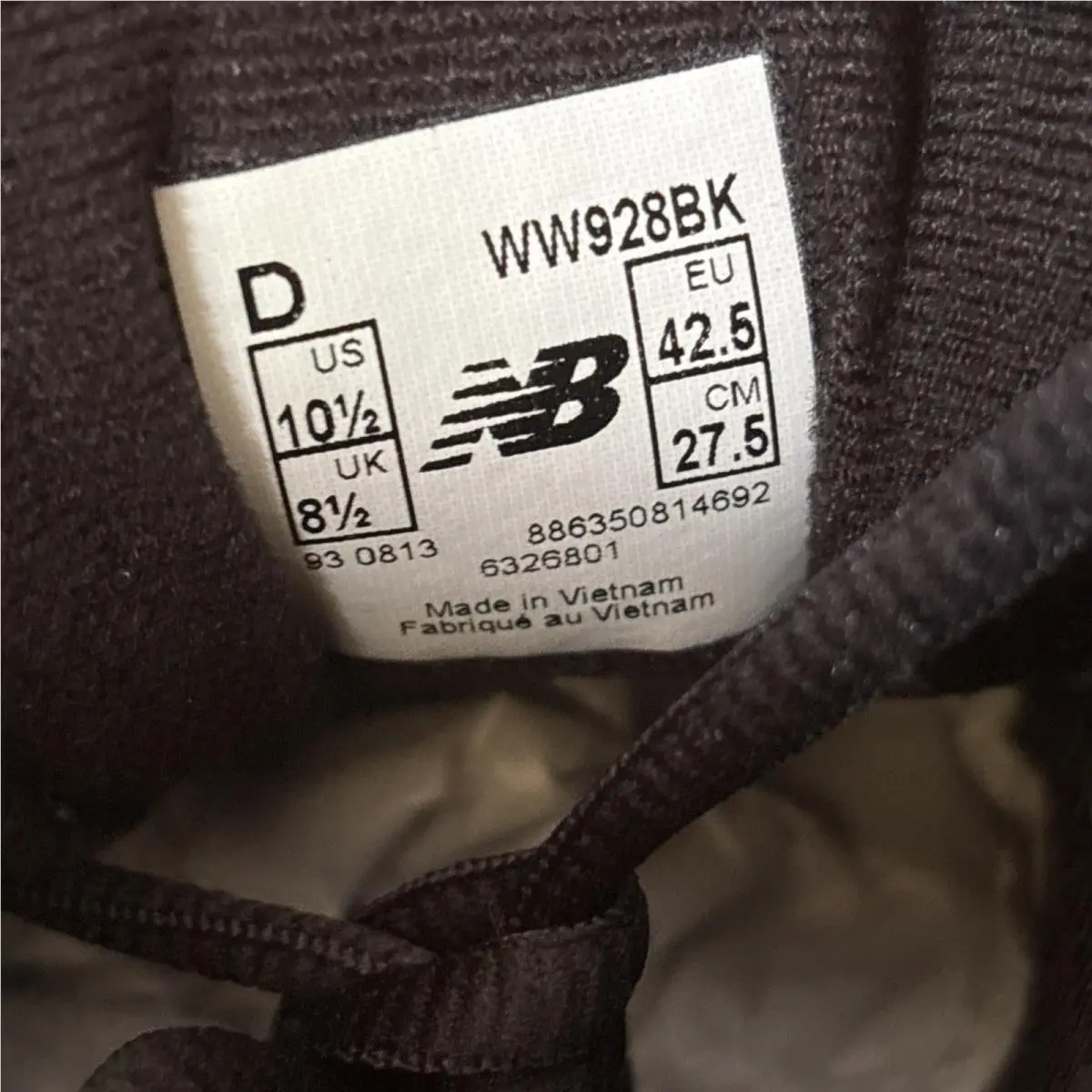 New Balance shoes - WW928BK - WW928BK - Black 5