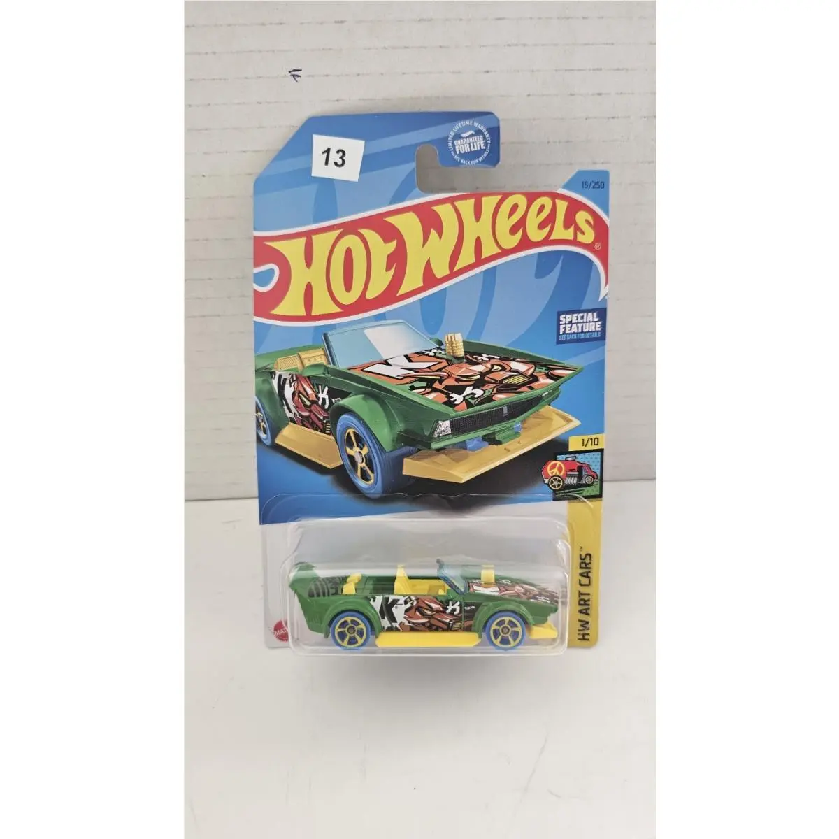 Hot Wheels HW Art Cars Track Manga 1:10 Scale Car Diecast 1:64 Model Kit Plastic