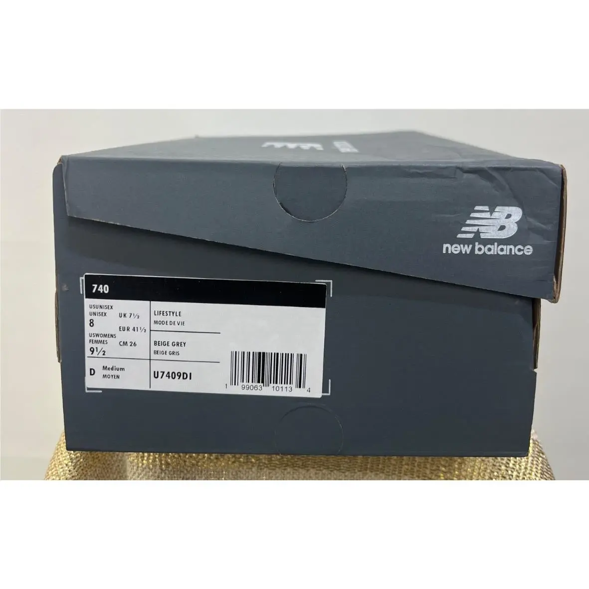 New Balance shoes - New Balance 740 - U7409DI - Beige, Gray (UPC: 199063101134) 7