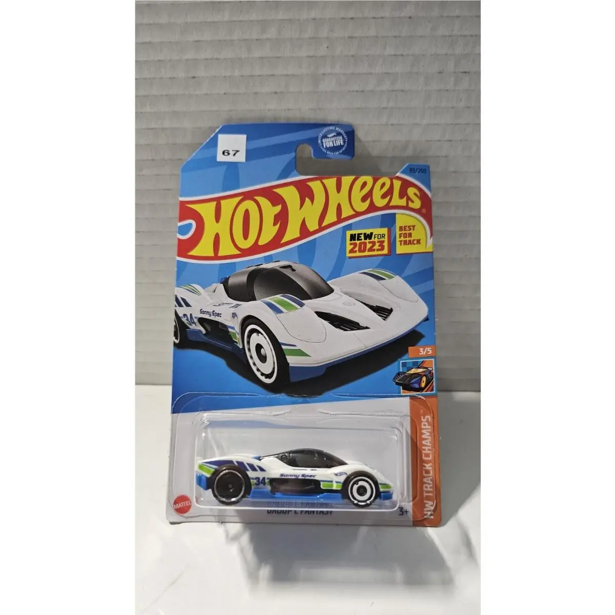 Hot Wheels HW Track Champs 3/5 Car Diecast 1:64 Scale Model Kit Plastic