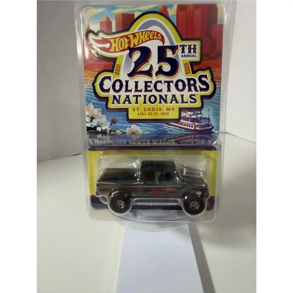 Hot Wheels 25TH Collectors Nationals 1964 Dodge Power Wagon 1524/4000