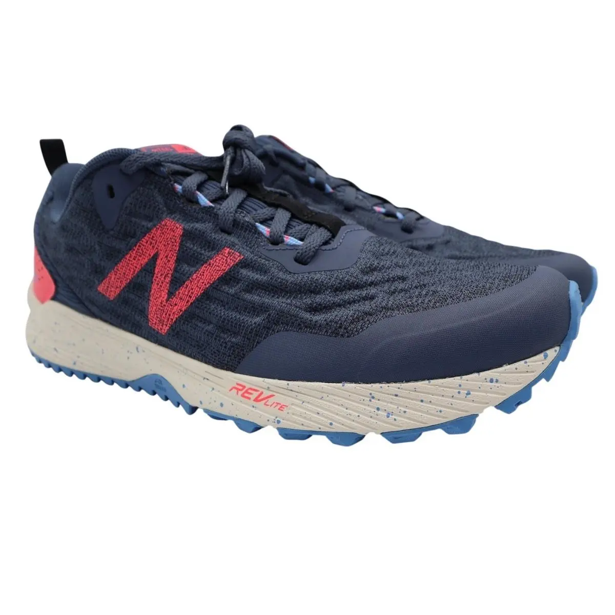 New Balance Nitrel v3 Women`s Trail Running Shoes 9.5 Blue Pink Mesh