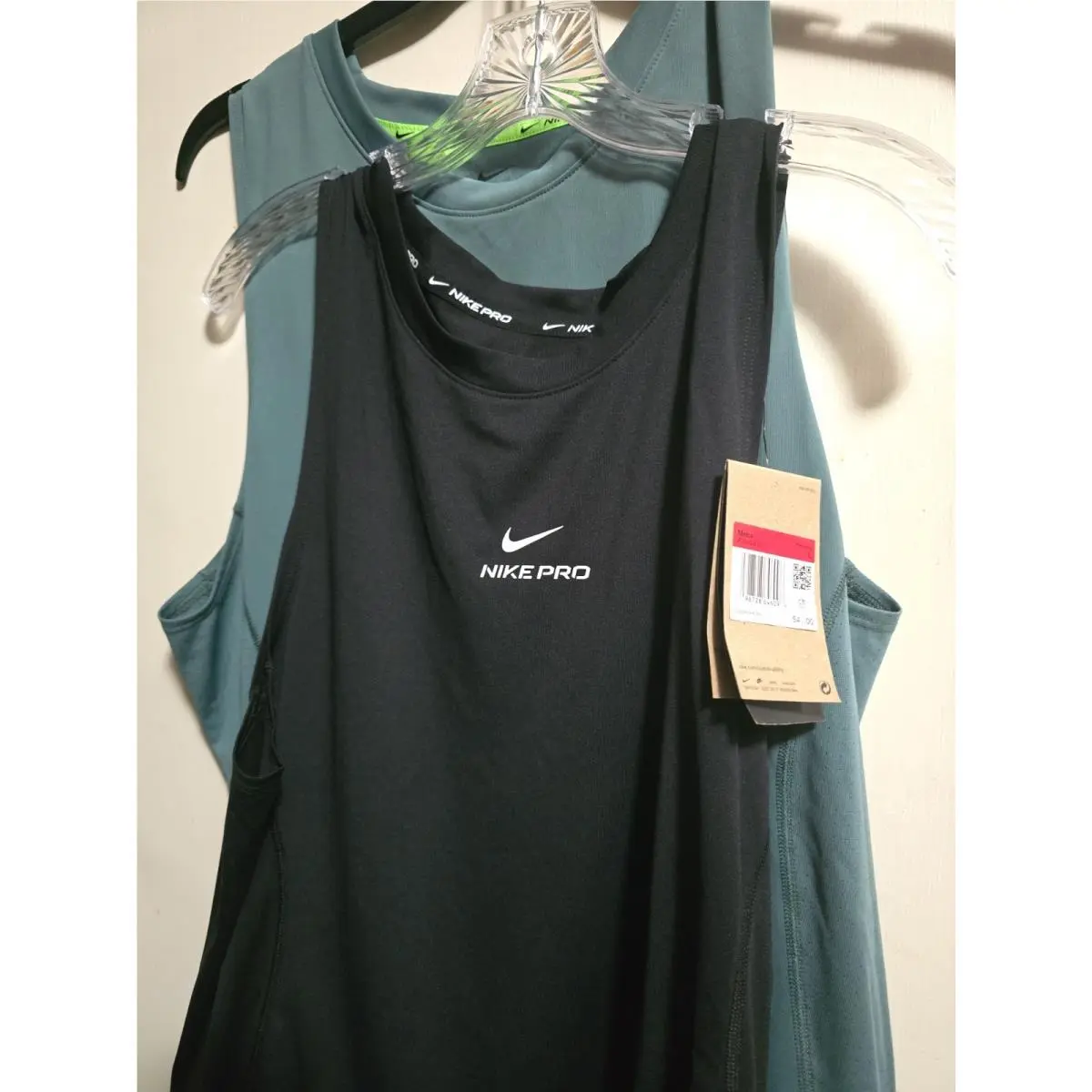 Lot OF 2-2027-Nike Pro Men’s Sleeveless Dri-fit Training Performance Tank Tops