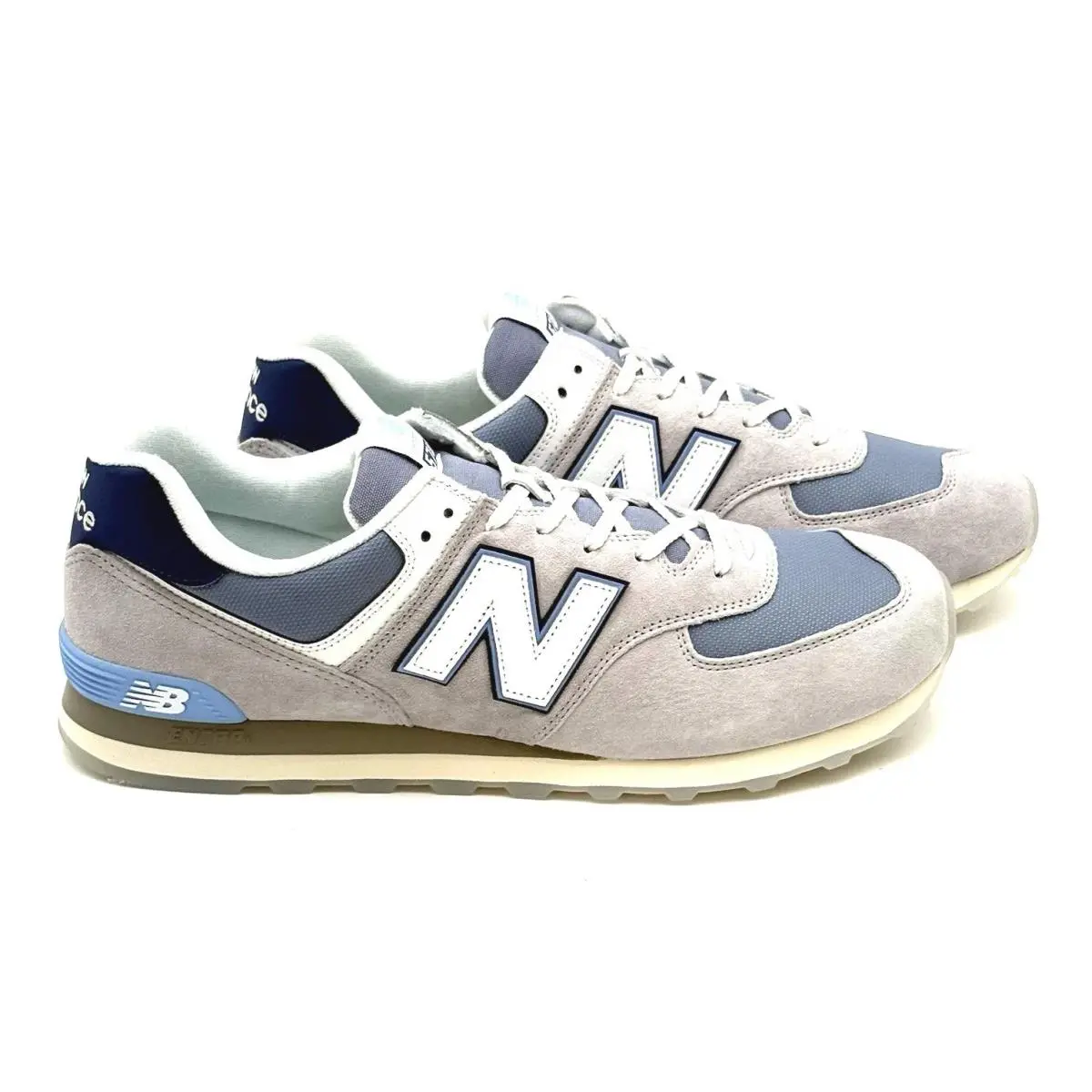 New Balance shoes - New Balance 574 - Gray, Manufacturer: Pearl Grey/NB White (UPC: 197967954689) 0