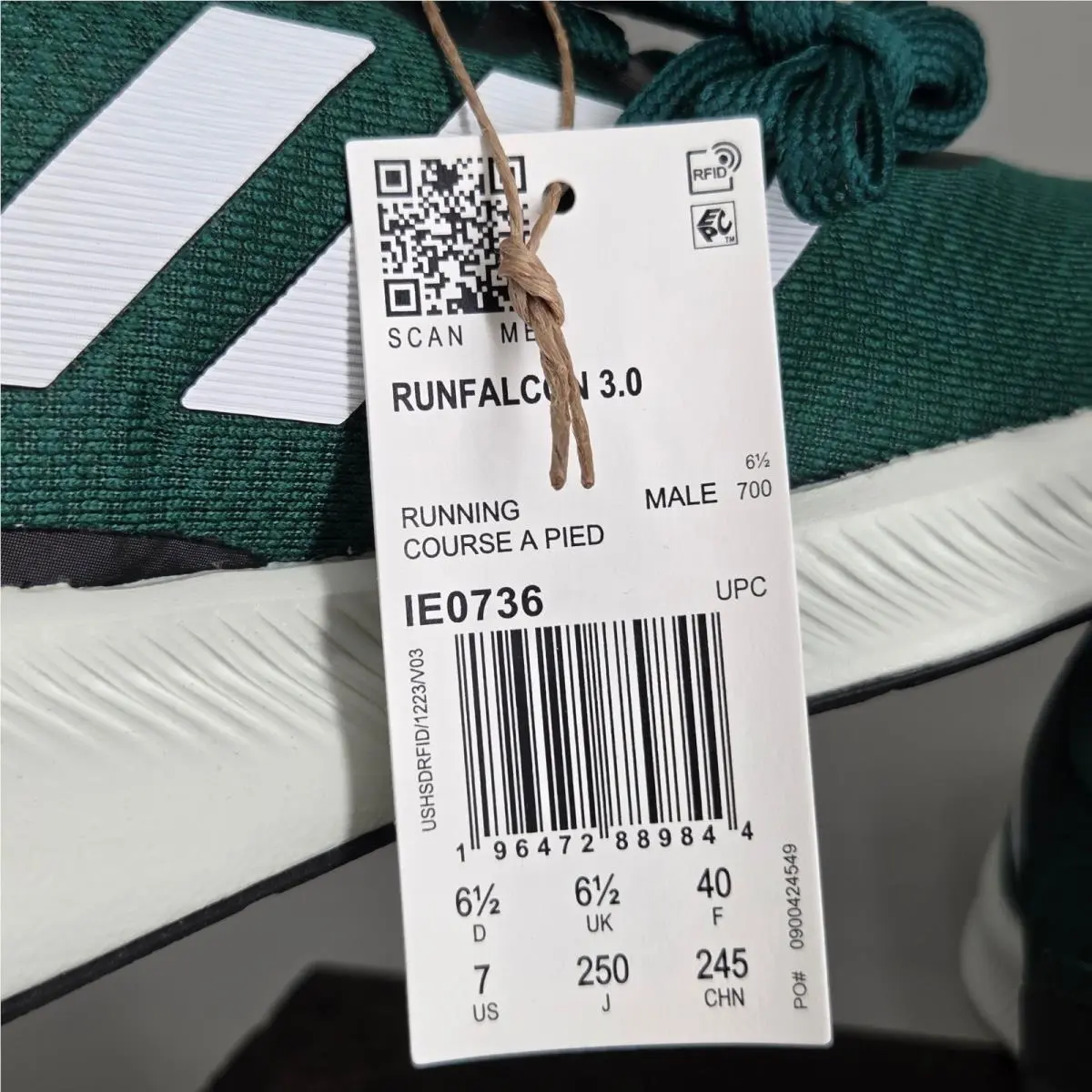 Adidas shoes - adidas Runfalcon 3.0 - Runfalcon - Green 3