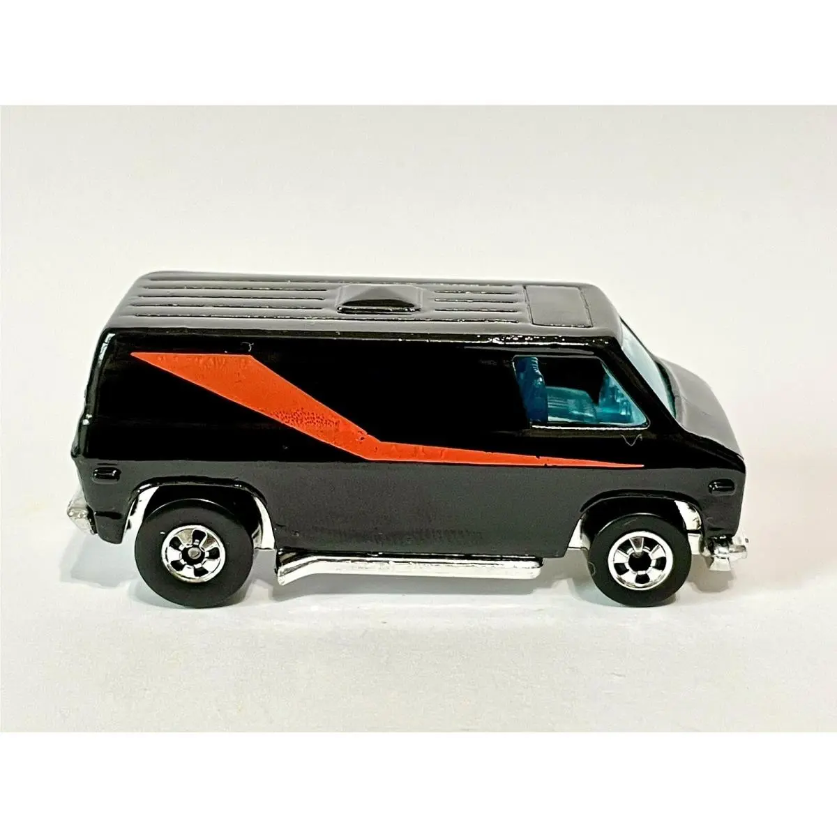 1974 Hot Wheels Blackwall A Team Van Mint Blister Pulled